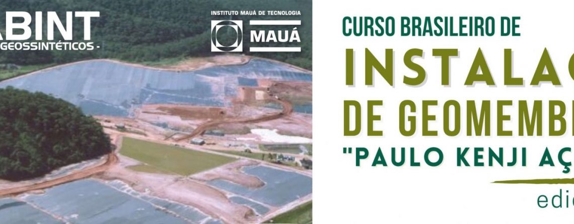 Curso Brasileiro de Instalação de Geomembranas