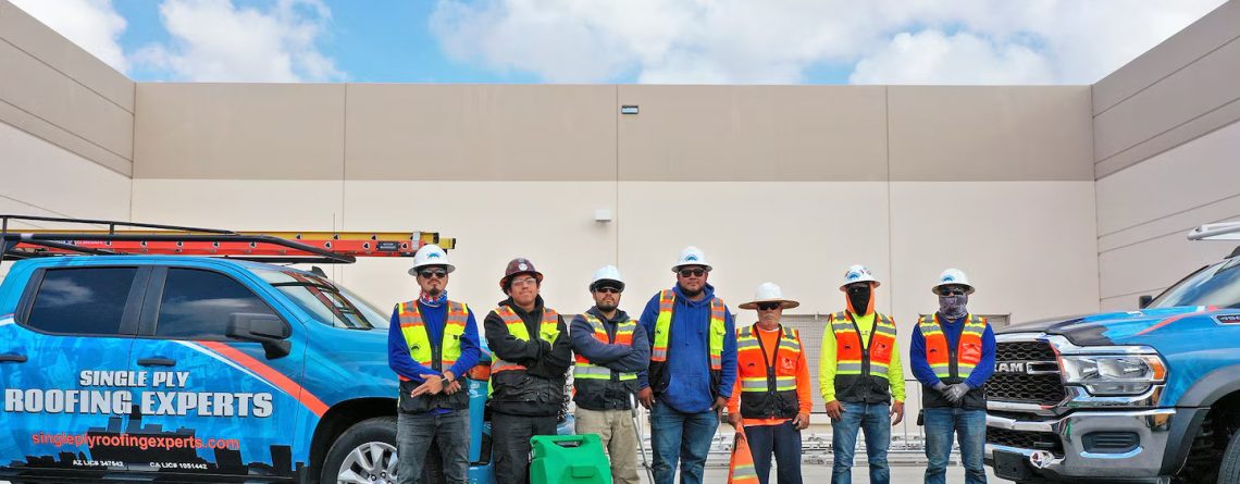 Leister e Single Ply Roofing Experts nos EUA na construção de coberturas planas