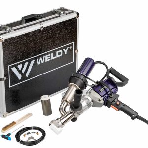 Maleta com extrusora manual de solda Weldy Booster EX2