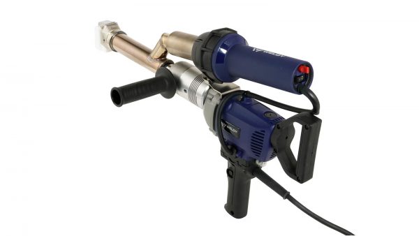 Extrusora manual Weldy Booster EX3 para soldagem precisa de PE e PP em aplicações industriais e civis.