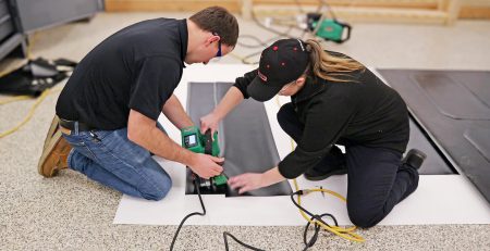 Soldadora automática Leister UNIDRIVE 500 para Geomembranas