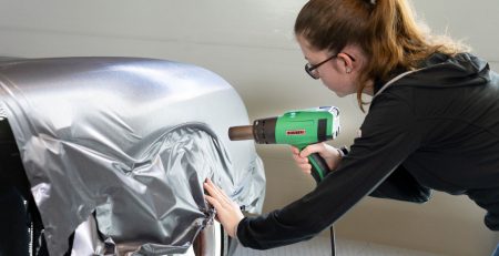 Tecnologia Leister no envelopamento de veículos