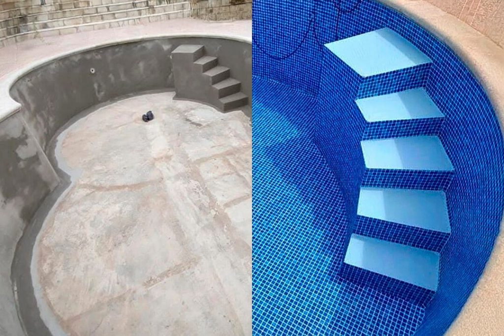 Tecnologia Leister para a construção de piscinas