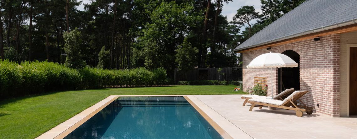 Flexline solda piscinas com Leister