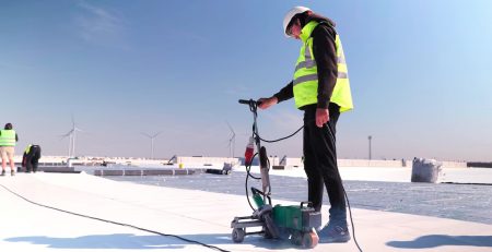 Impermeabilização de telhados planos com Leister