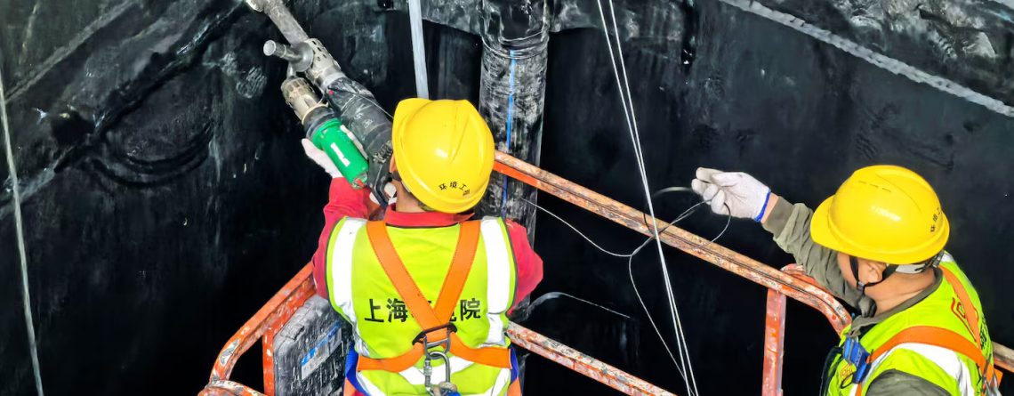 Leister Fusion 3 na soldagem de aterros sanitários