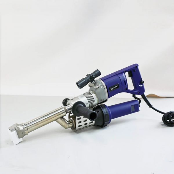 Extrusora para soldagem manual de chapas plásticas e geomembranas PP e PE WELDY BOOSTER EX3 PLUS