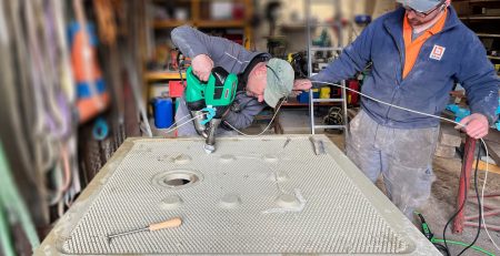 Reparar placas de filtro com tecnologia de soldagem Leister